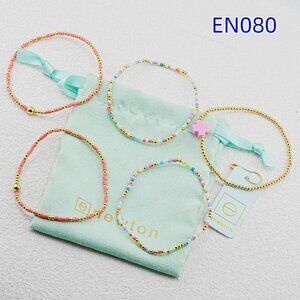 Enewton Pink Cross Bracelet Set